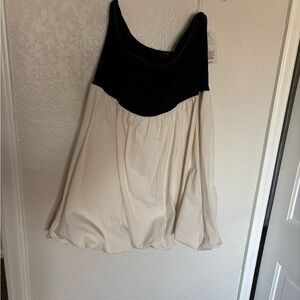 a new day Black Textured Dress